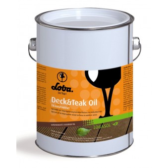 Цветное масло-пропитка Lobasol Deck & Teak Oil Color (12 л)
